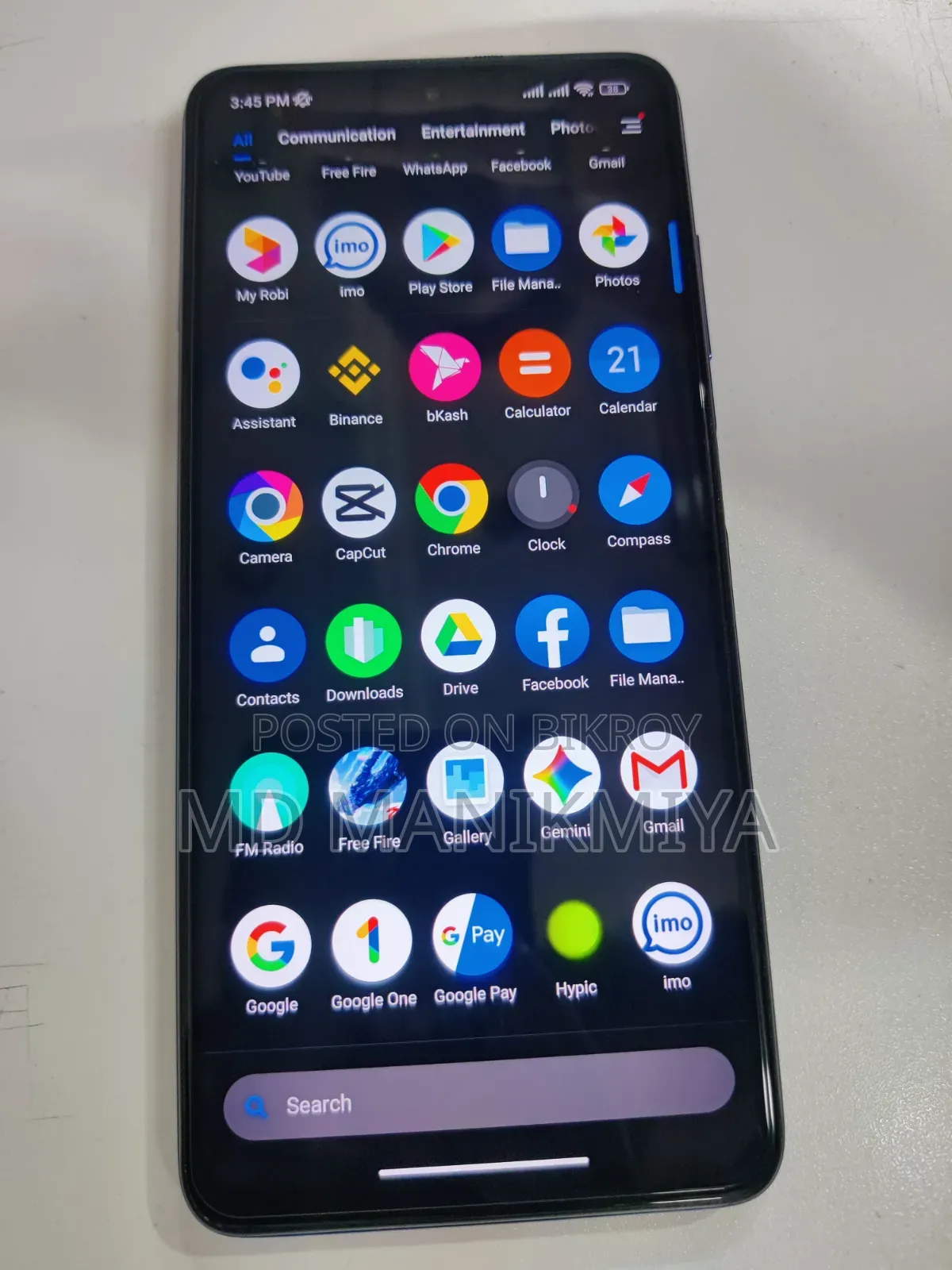 Xiaomi Poco X3 128 GB Blue