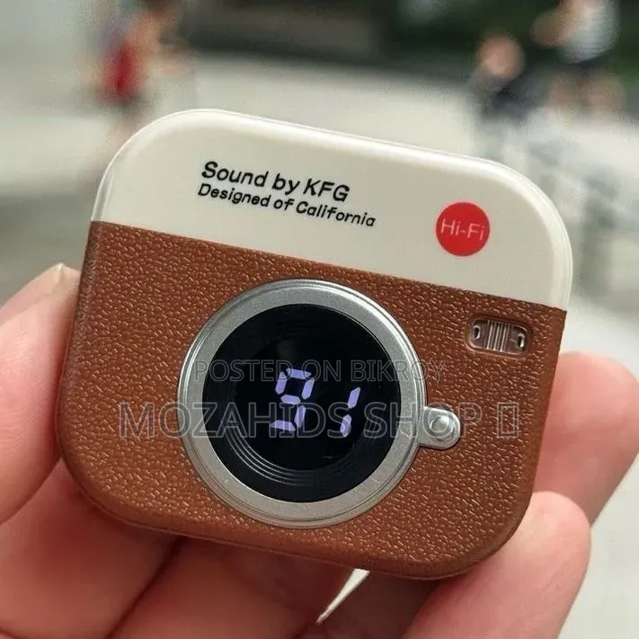 Q86 Retro Camera Design TWS Earbuds (New)