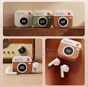 Q86 Retro Camera Design TWS Earbuds (New)