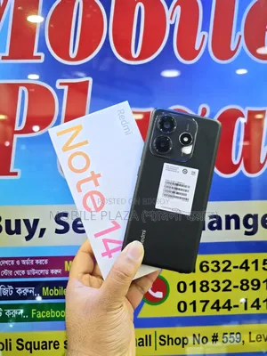 New Xiaomi Redmi Note 14 5G 256 GB Black