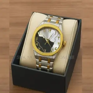 BESTWIN 812BK Men's Wrist Watch Stainless Casual Arabic Dial Design