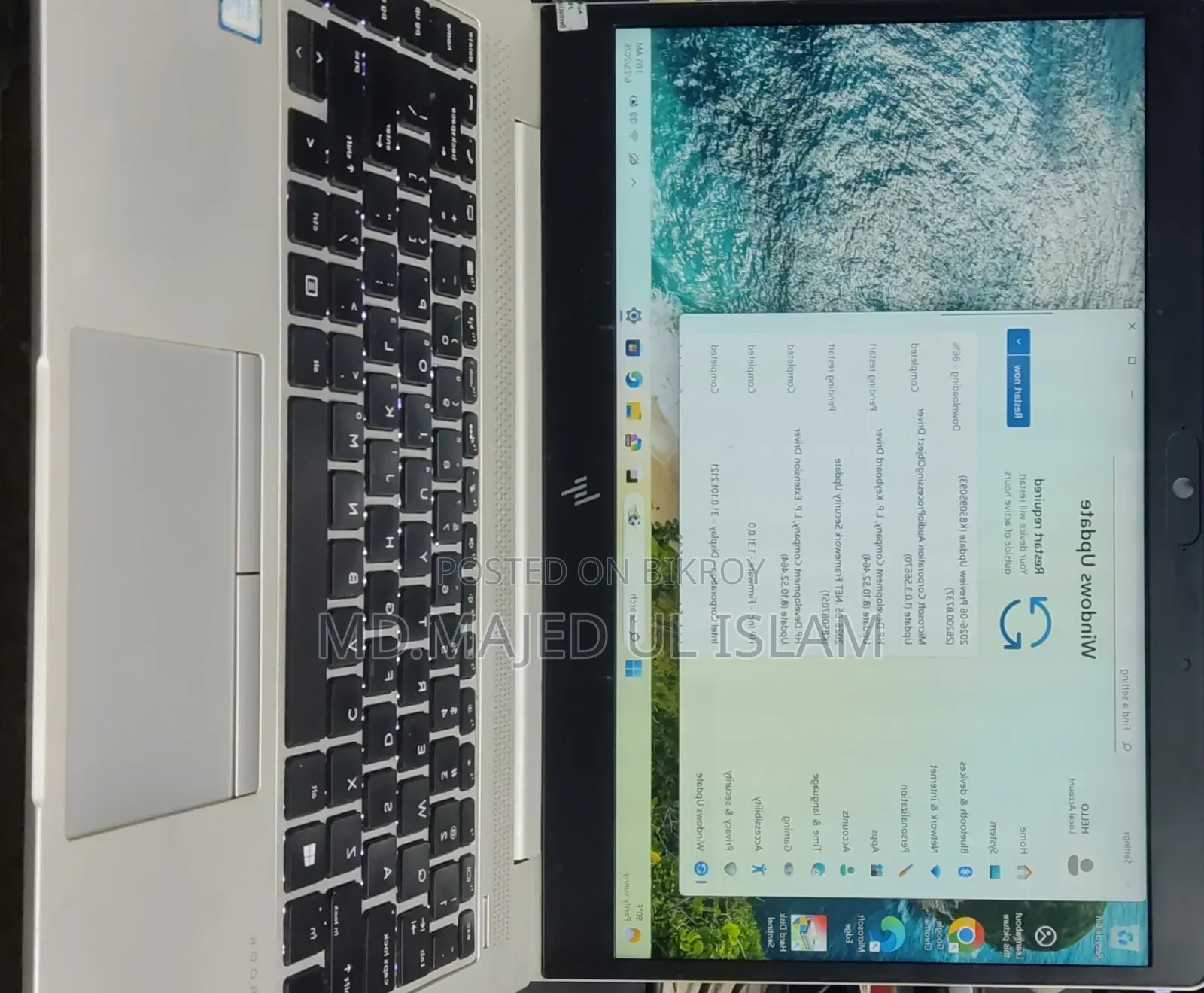 Laptop HP EliteBook 840 G6 8GB Intel Core I5 SSD 256GB