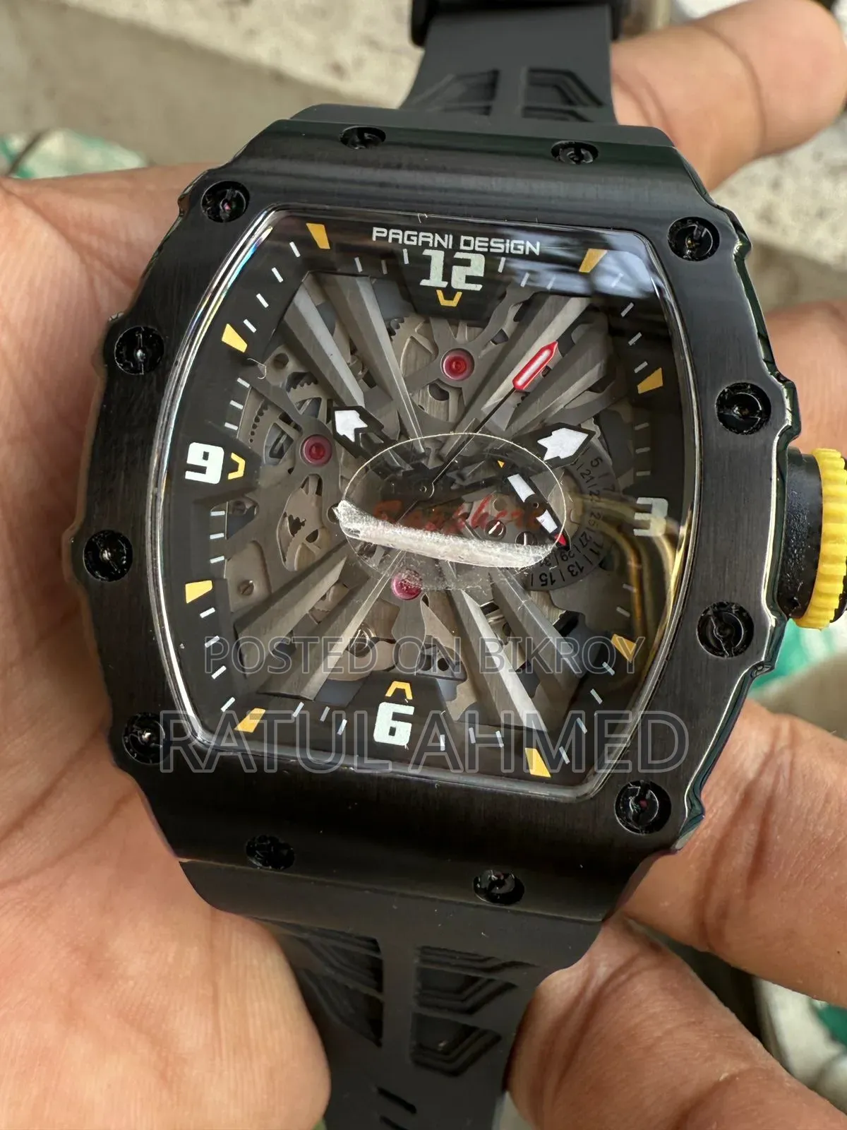 Pagani Design Premium Skeleton Watch