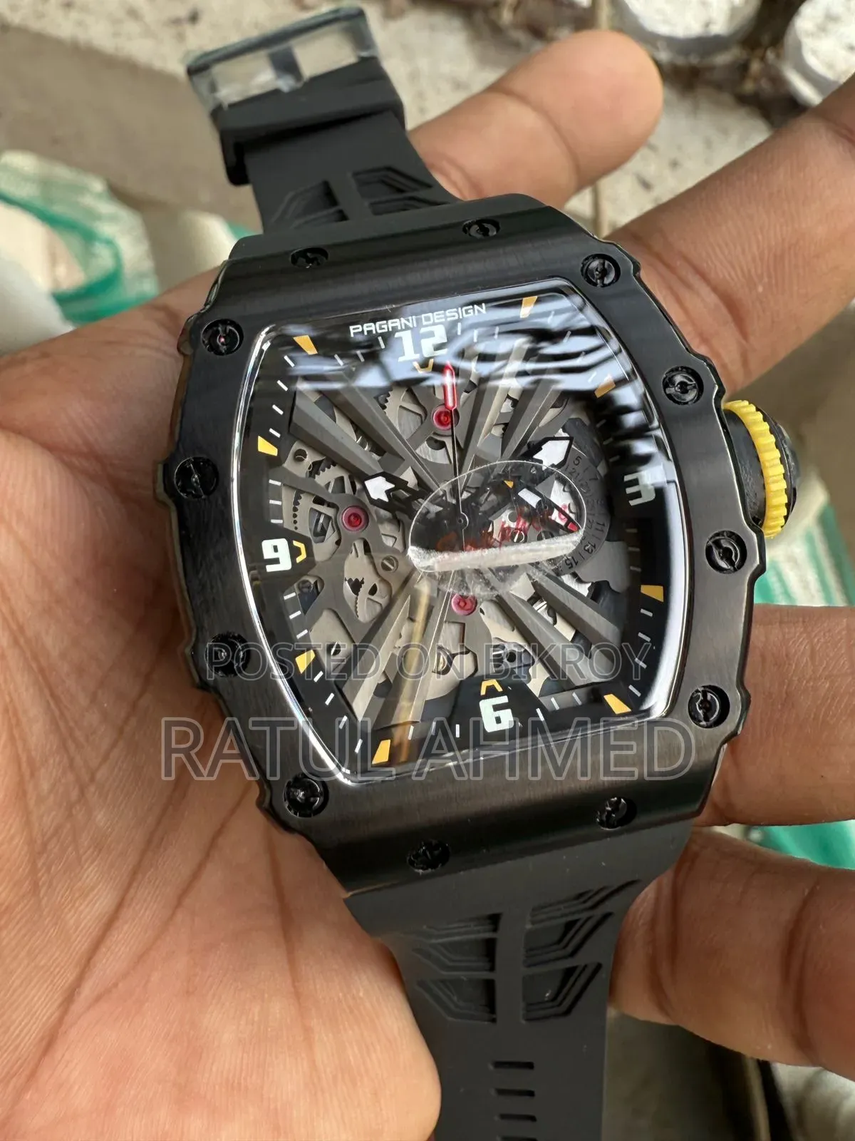 Pagani Design Premium Skeleton Watch