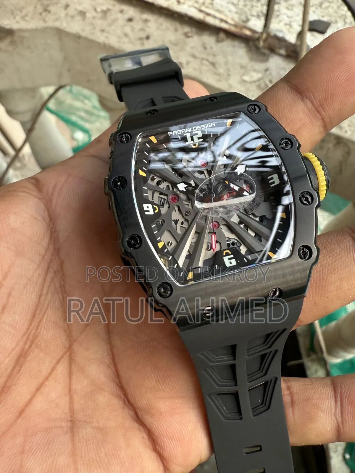 Pagani Design Premium Skeleton Watch