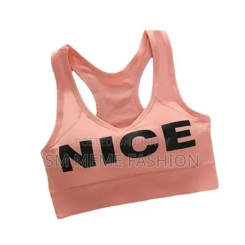 Tank Tops Simple Style Letter Women's Sports Bra