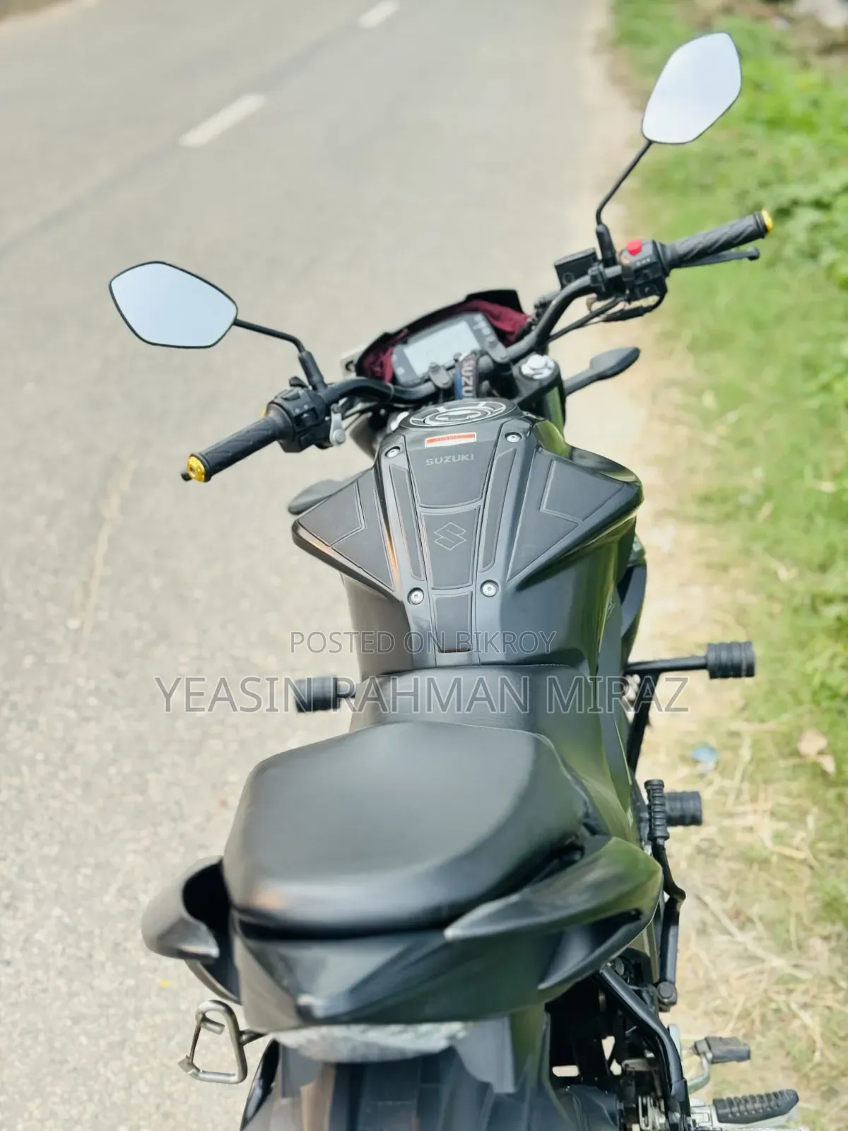 Suzuki Gixxer Monotone 2024 Black