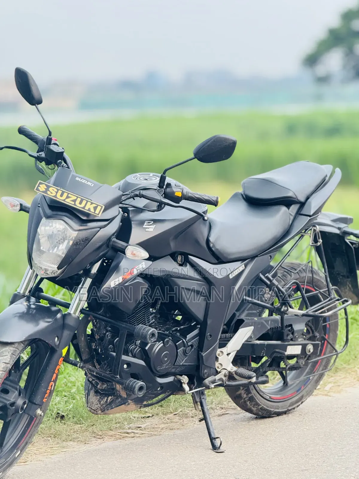 Suzuki Gixxer Monotone 2024 Black