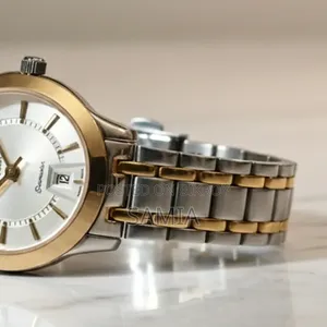 Omega Seamaster Two-Tone Analog Watch W/ Date Function-Water Resistant