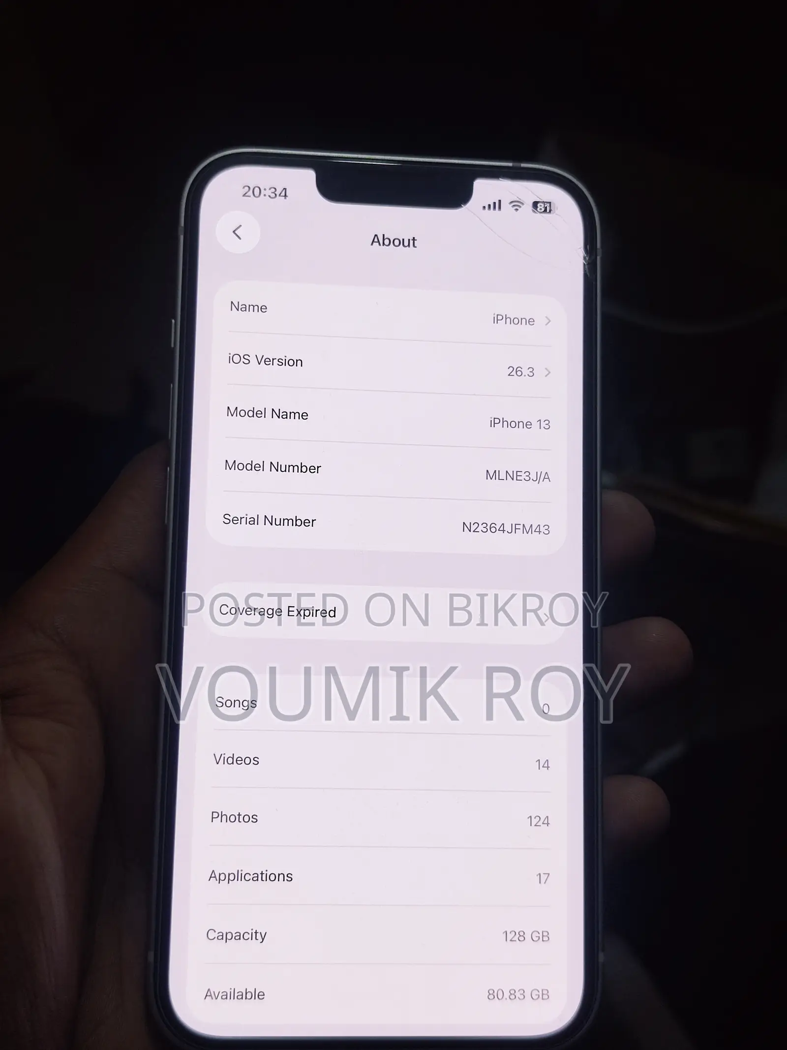Apple iPhone 13 128 GB Pink