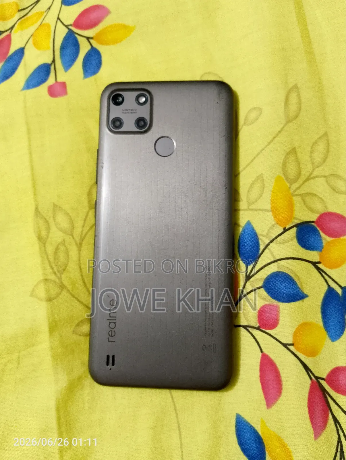 Realme C25Y 64 GB Gray