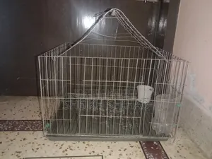 2 chicken cages with trays for sale.