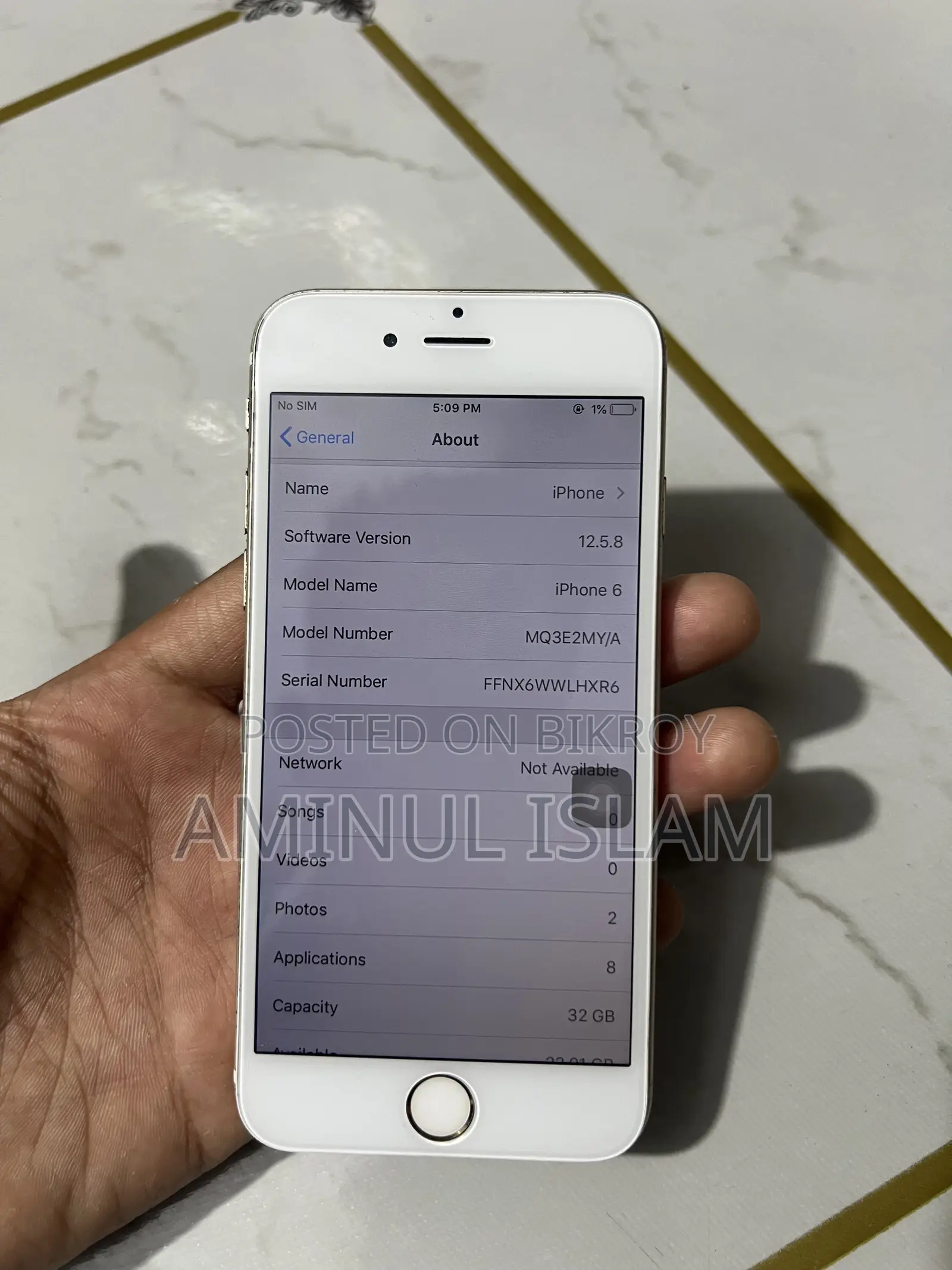 Apple iPhone 6 32 GB Rose Gold