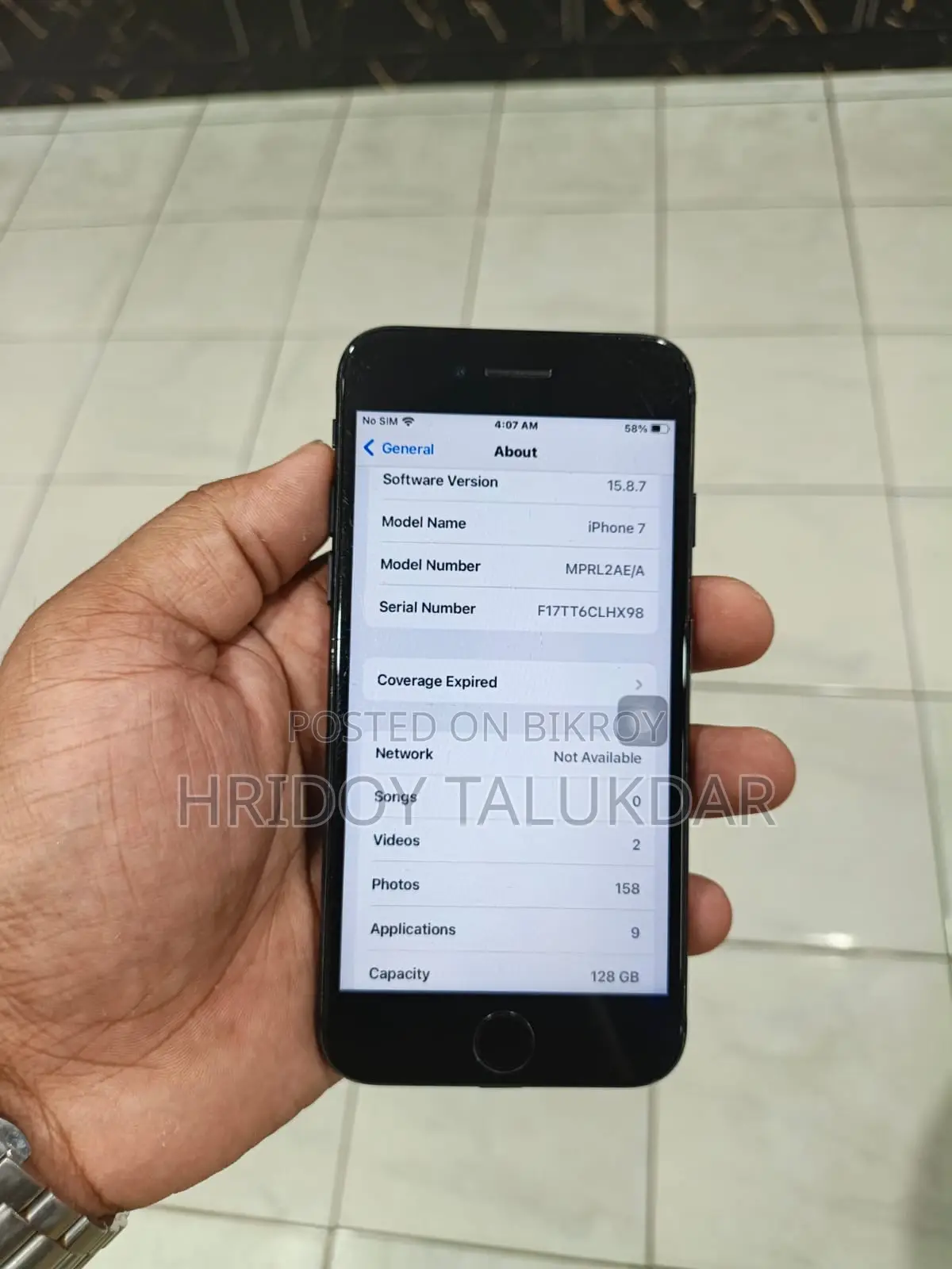 Apple iPhone 7 128 GB Black