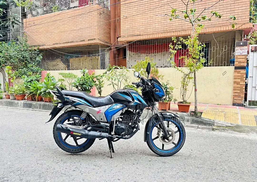TVS Stryker 125 2017 Blue