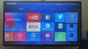 Intex 43" Android Voice Control Double Glass Tv