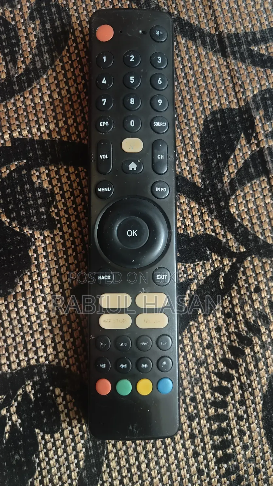 Intex 43" Android Voice Control Double Glass Tv