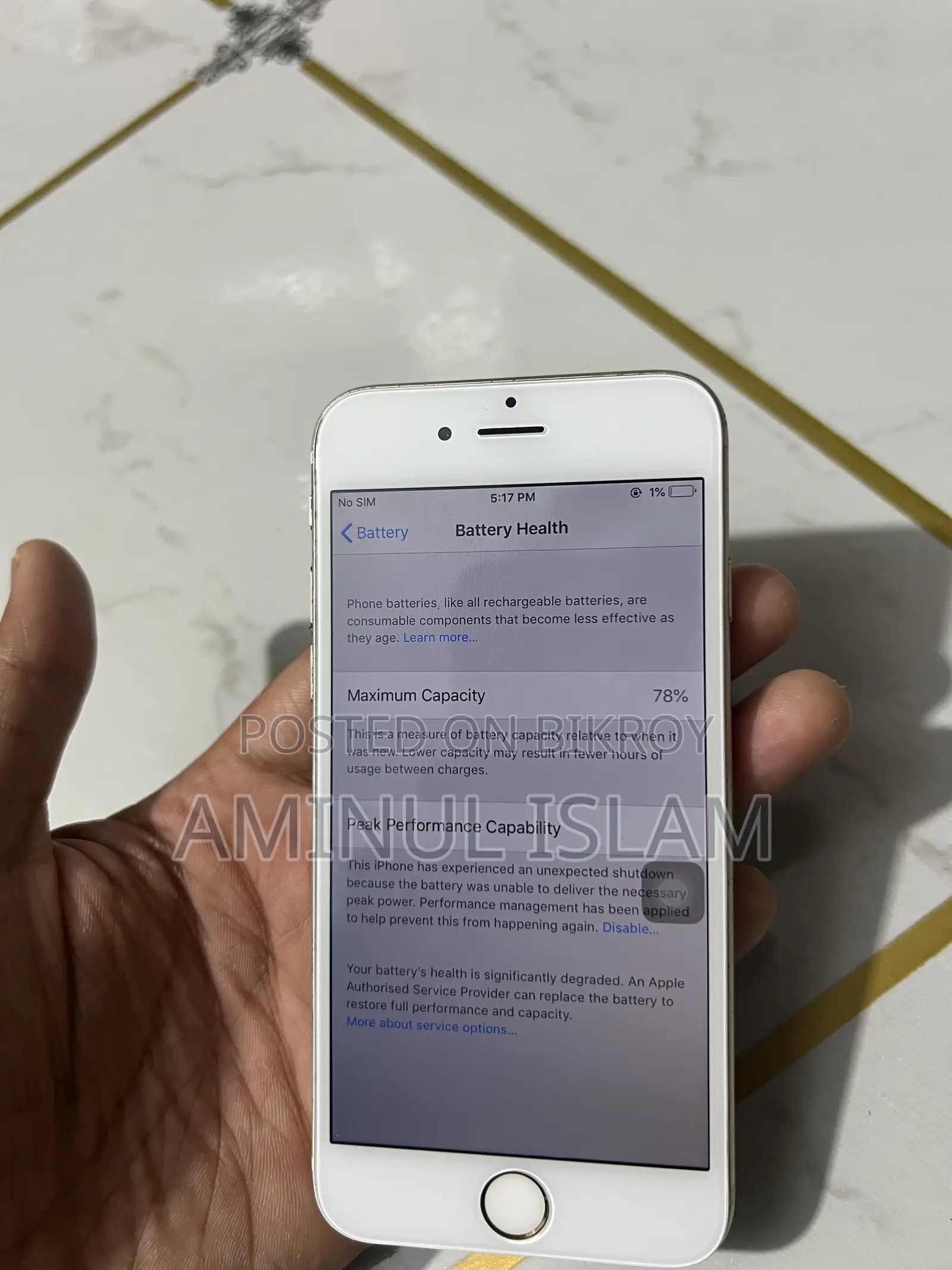 Apple iPhone 6 32 GB Rose Gold
