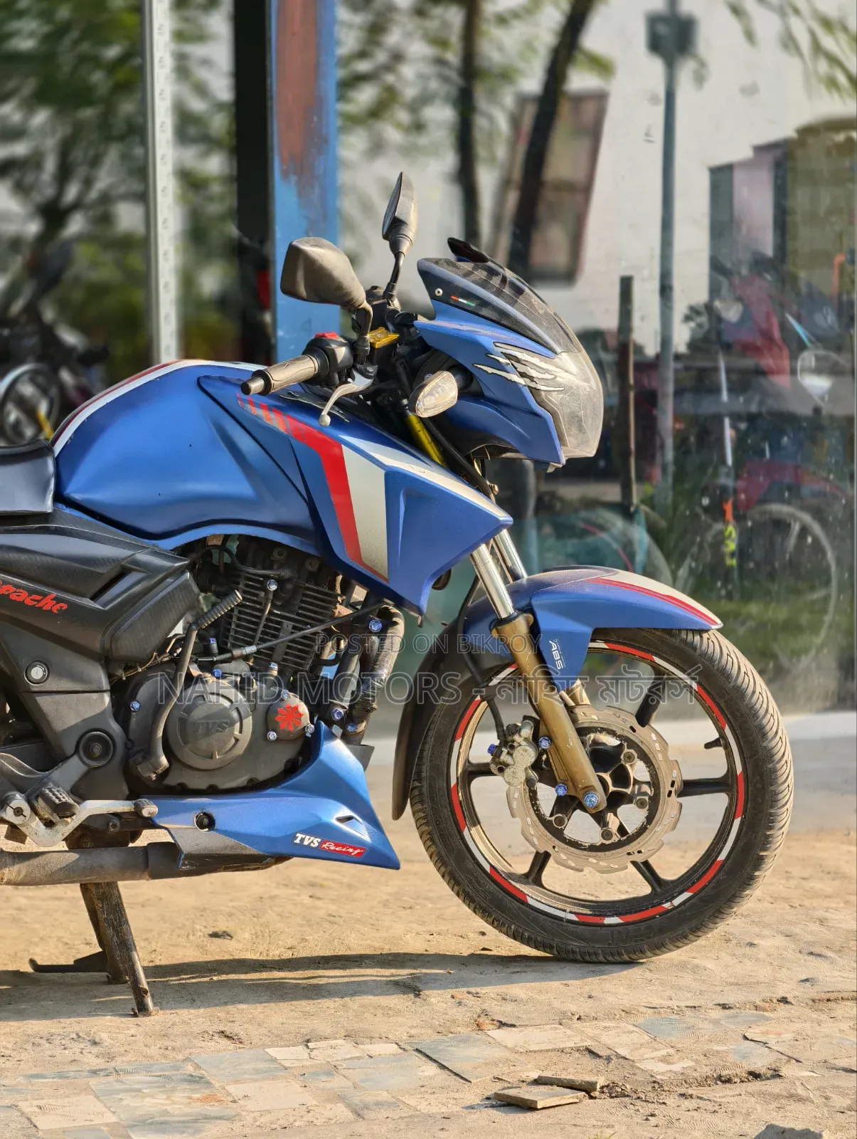TVS Apache RTR 160 2V 2017 Blue