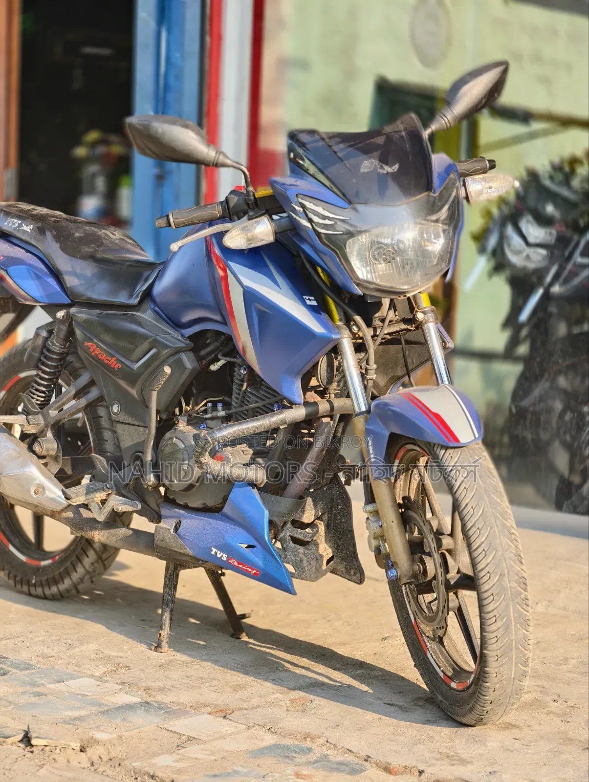 TVS Apache RTR 160 2V 2017 Blue