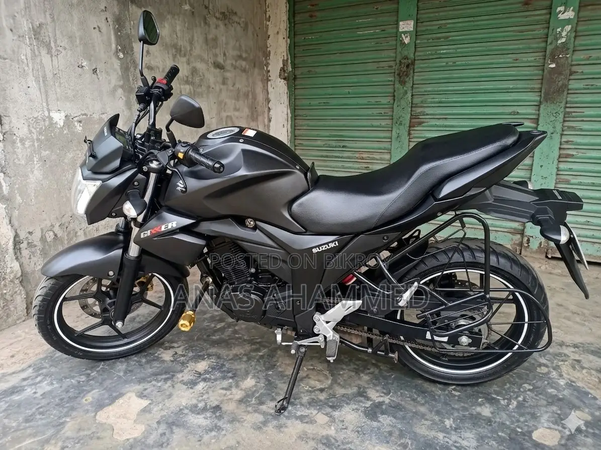 Suzuki Gixxer Monotone 2024 Black