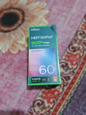 New Infinix Hot 60 Pro+ 256 GB Black