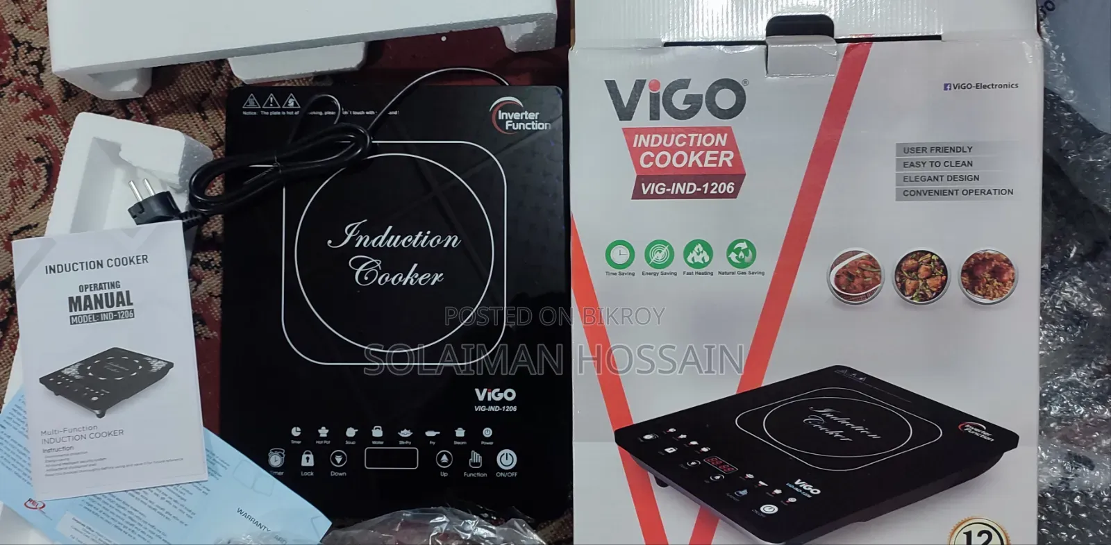 Vigo Induction Cooker Sell New