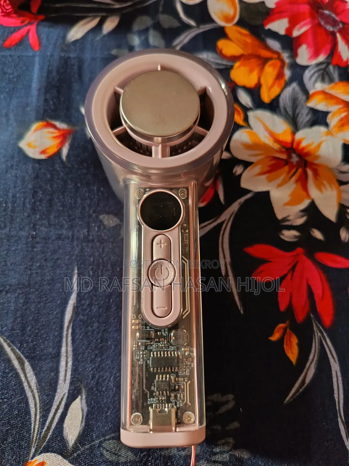 মিনি রিচার্জেবল ফ্যান