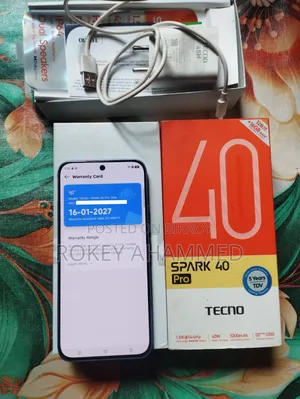 Tecno Spark 40 Pro 128 GB Blue