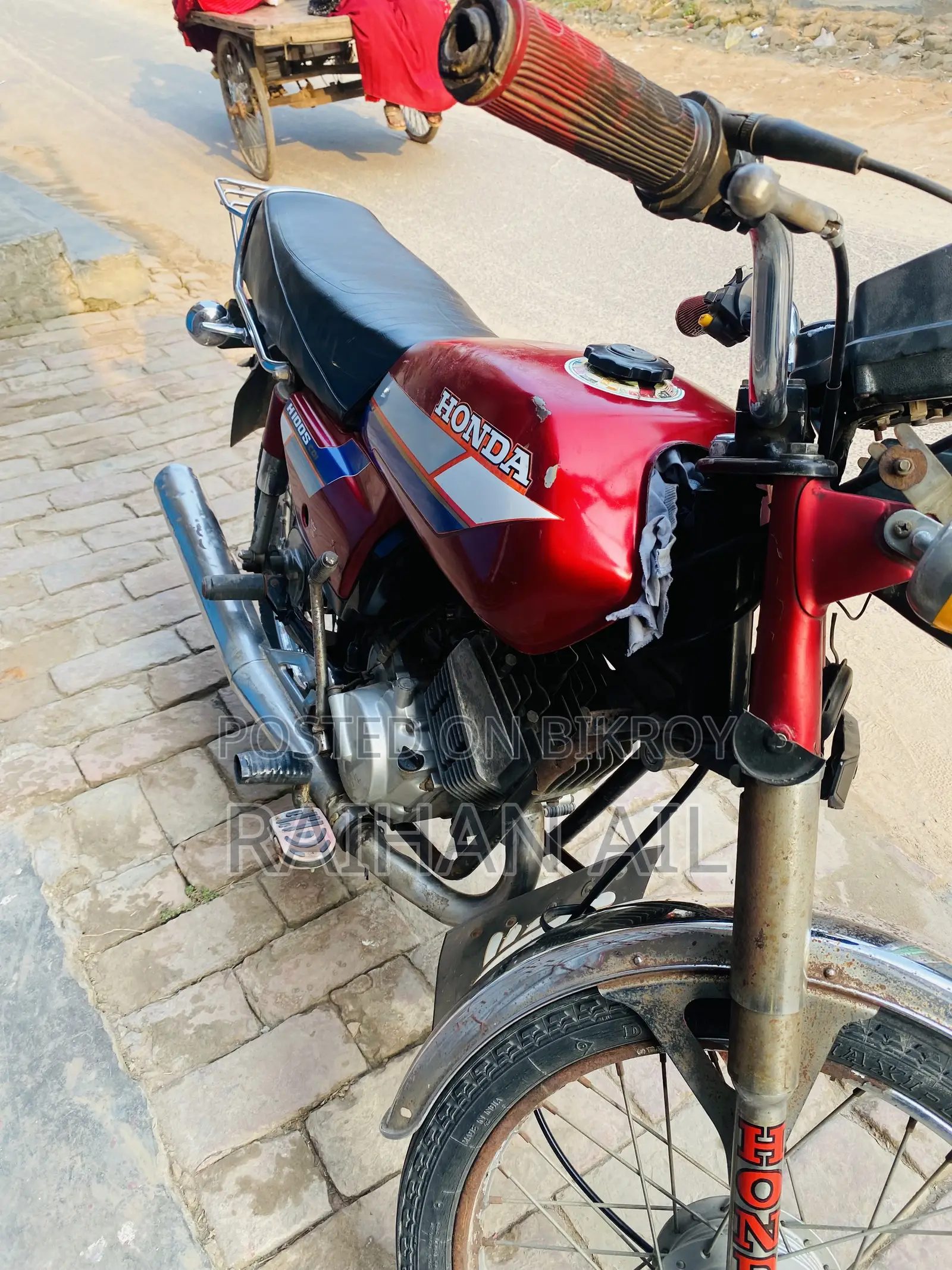 Honda CG110 1984 Red