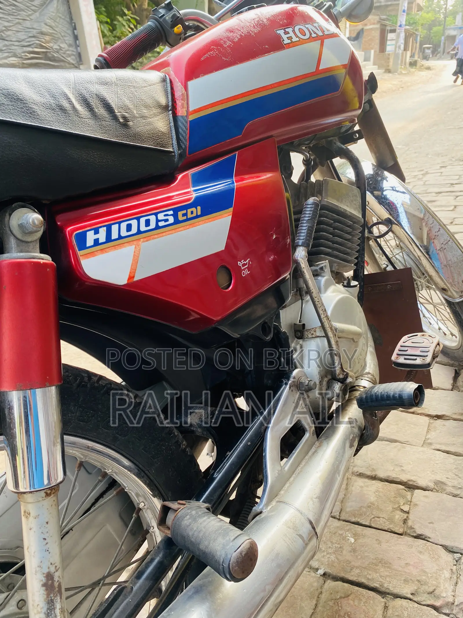 Honda CG110 1984 Red