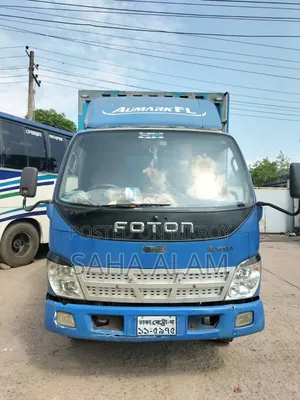 14 Feet Foton Covered Van 2013 Blue