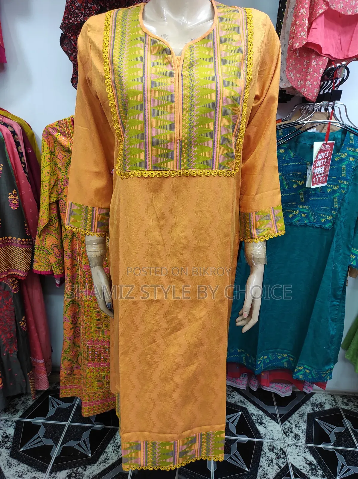Kamij Kurti Aarong Material