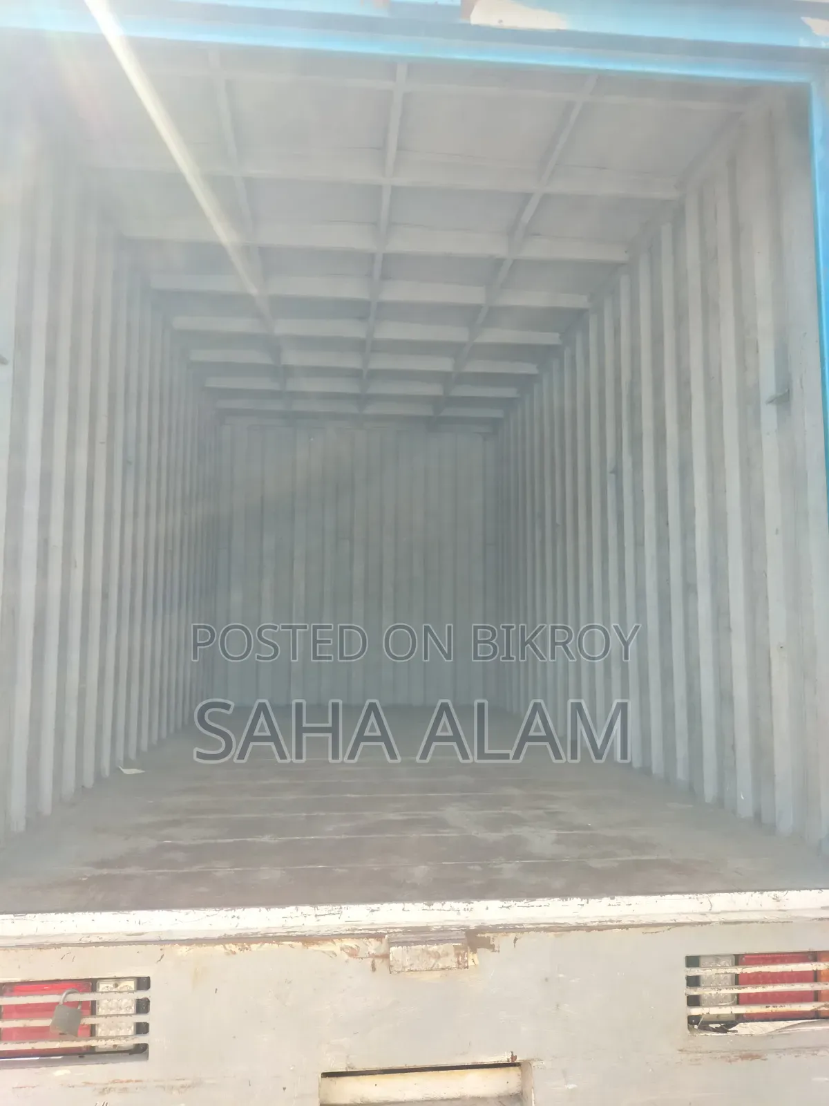 14 Feet Foton Covered Van 2013 Blue