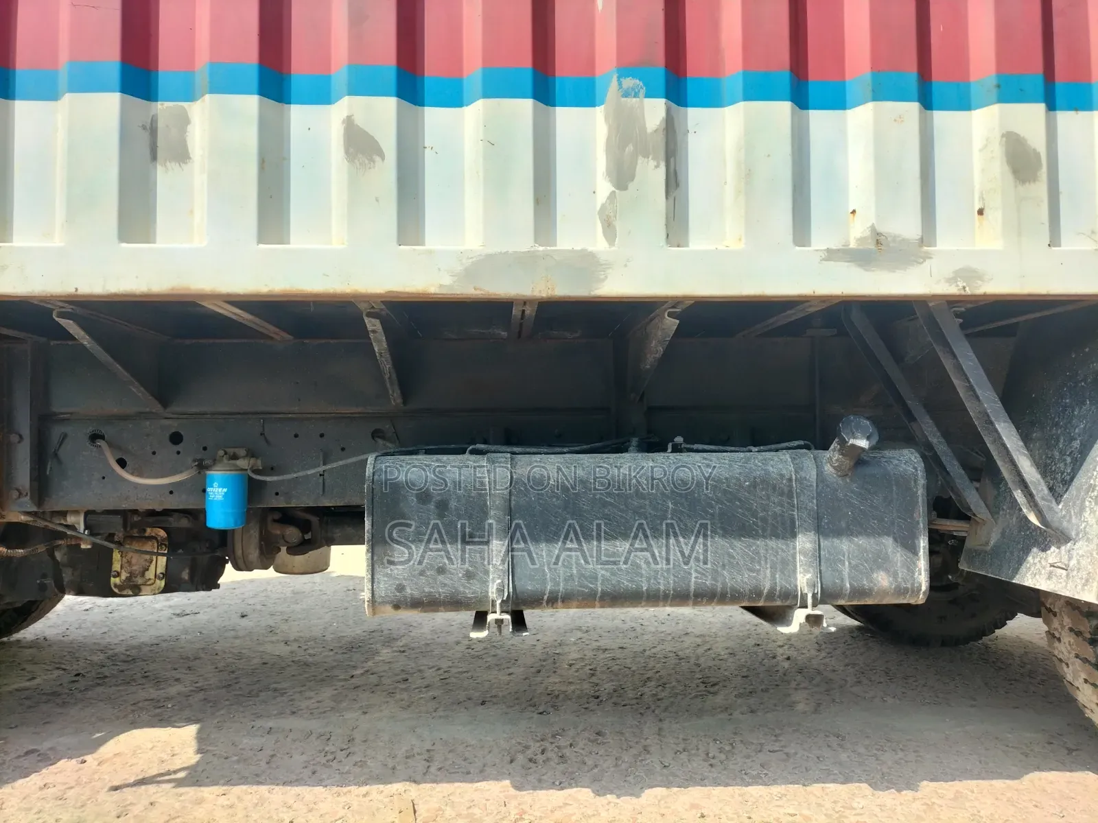 14 Feet Foton Covered Van 2013 Blue