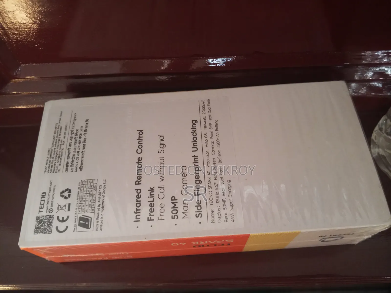 Tecno Spark 40 128 GB Black