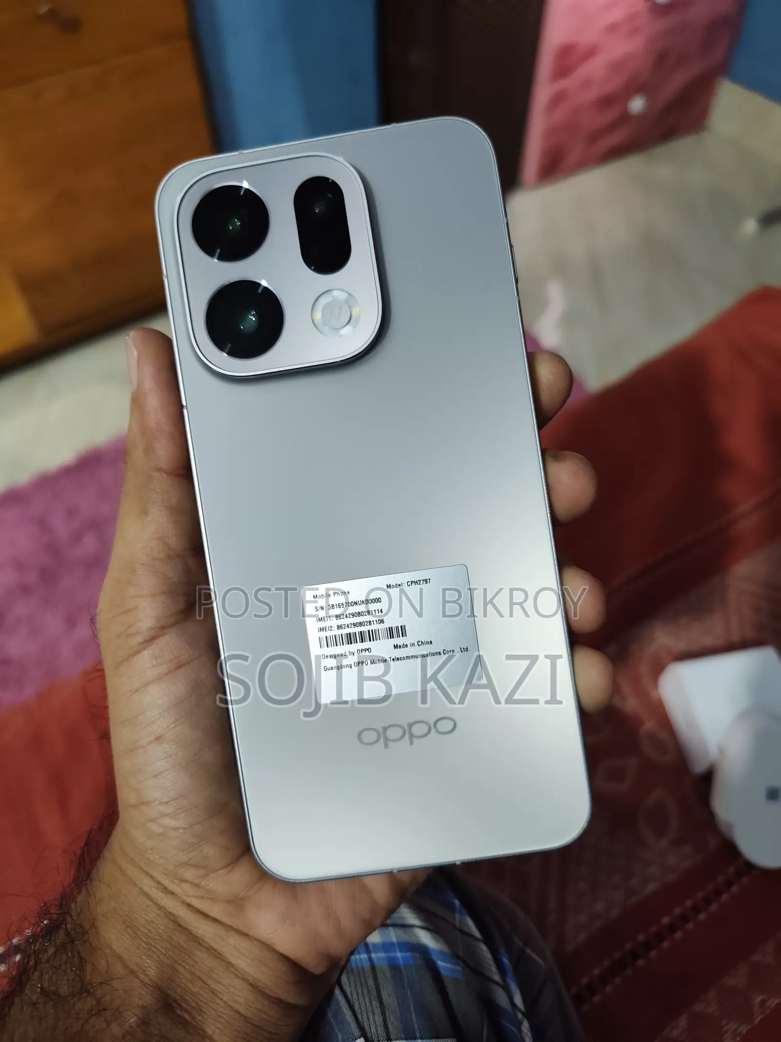 New Oppo Find X9 5G 512 GB Silver
