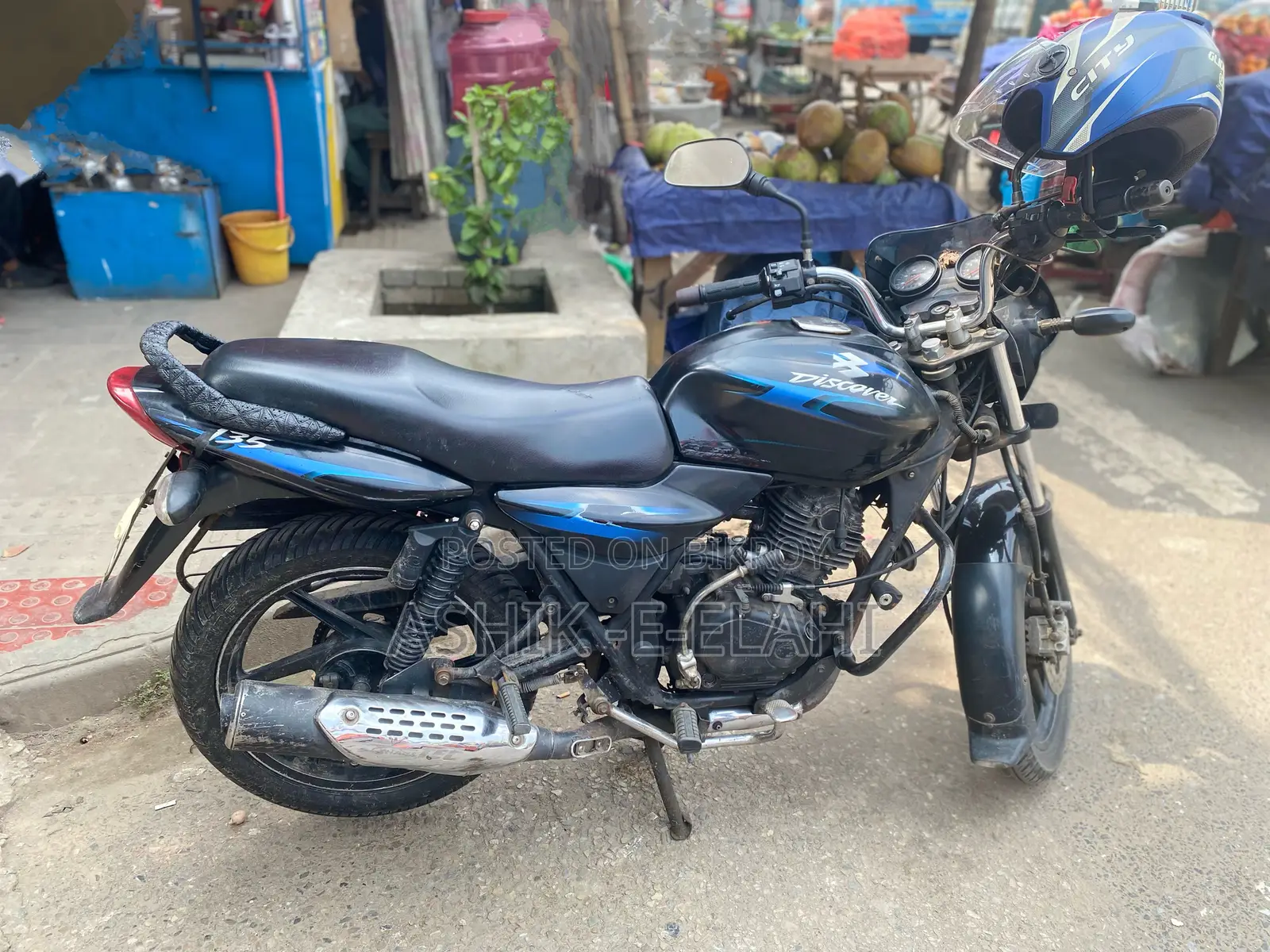 Bajaj Discover 135 2010 Blue