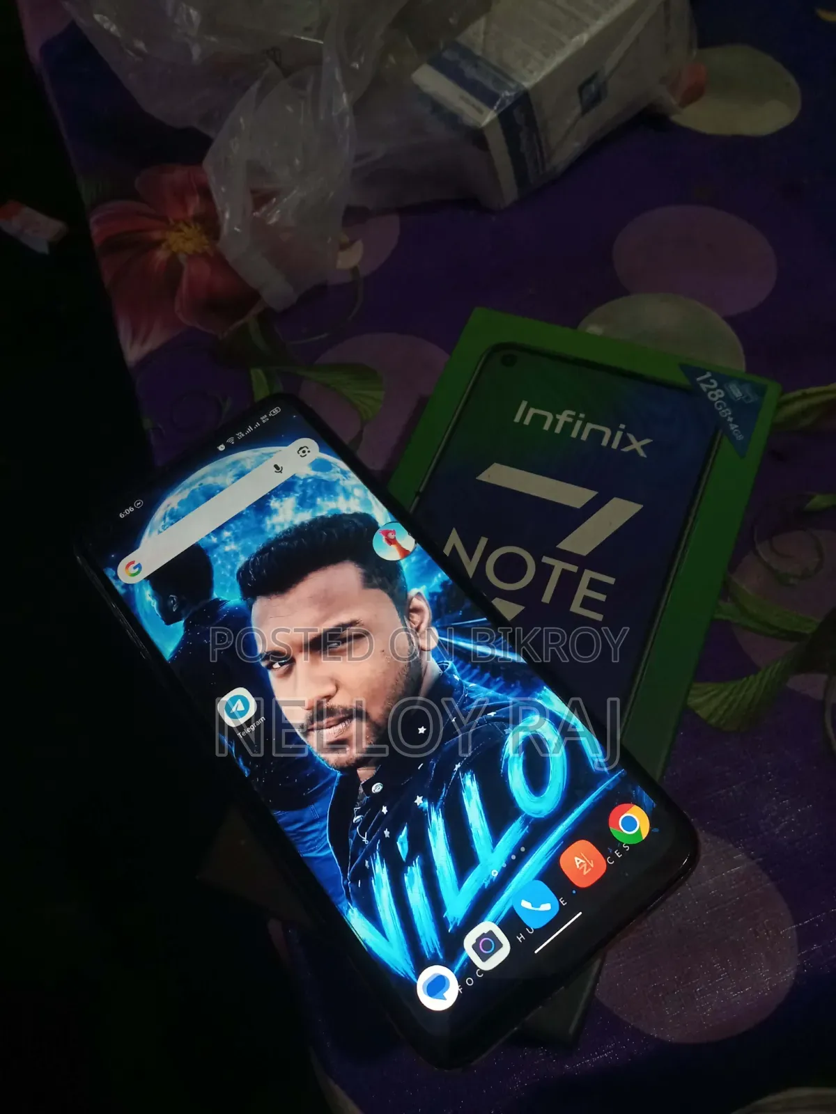 Infinix Note 7 128 GB Gray