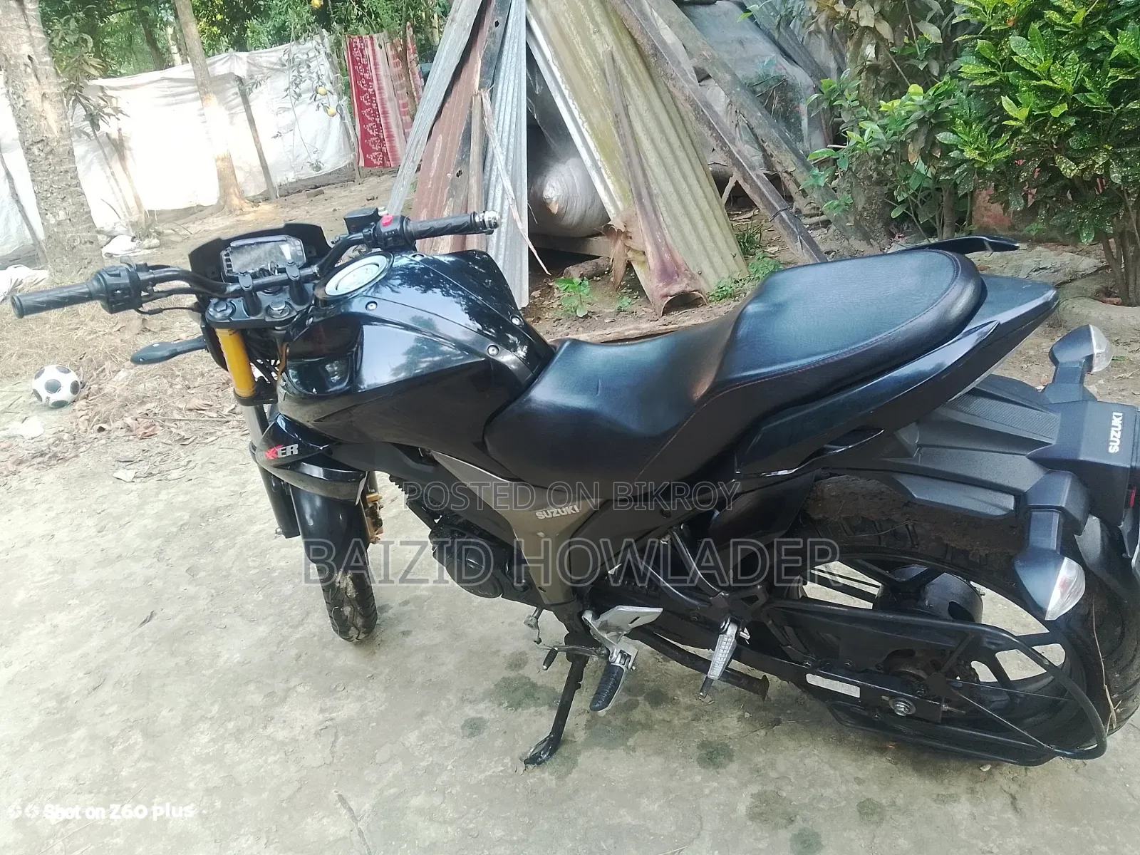 Suzuki Gixxer Monotone 2024 Black
