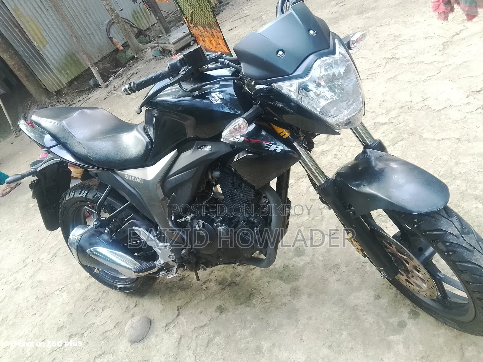 Suzuki Gixxer Monotone 2024 Black