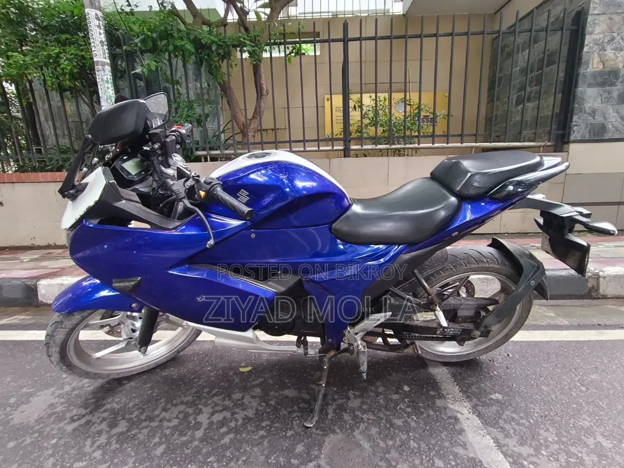 Suzuki Gixxer SF 2023 Blue