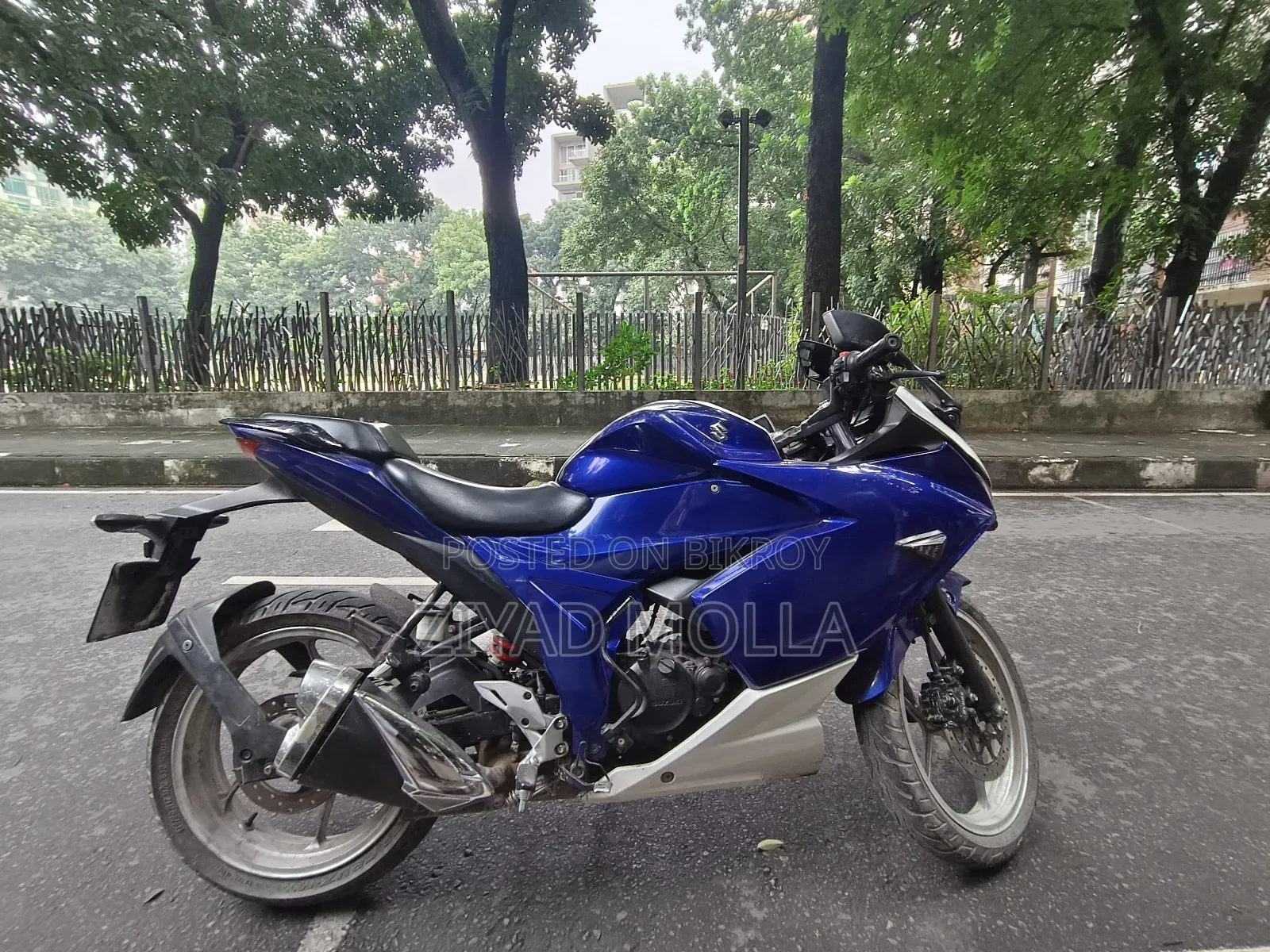 Suzuki Gixxer SF 2023 Blue