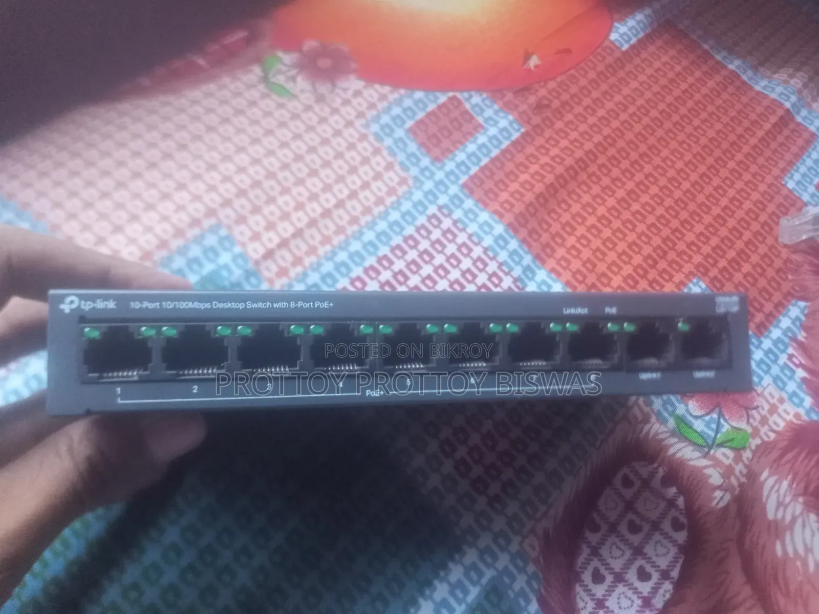 10-port PoE+ Switch
