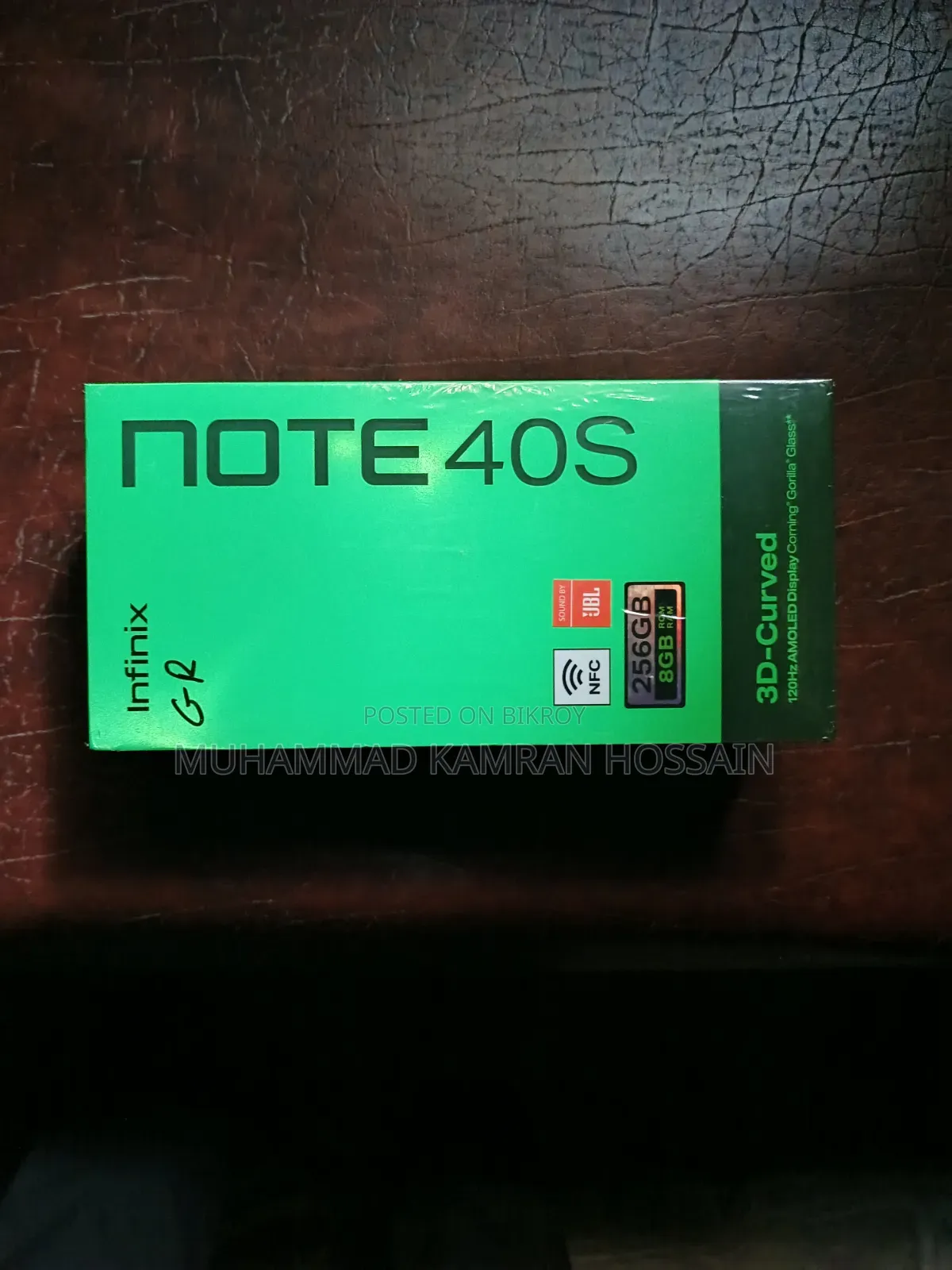 Infinix Note 40S 256 GB Green