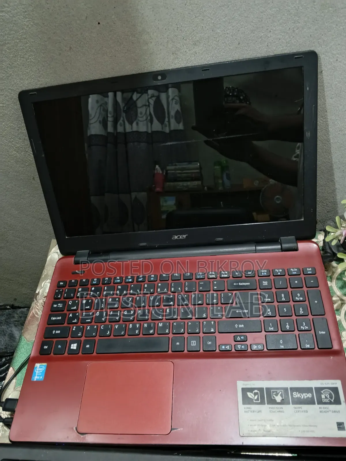 Laptop Acer Aspire E5-571 8GB Intel Core I5 HDD+SSD 750GB