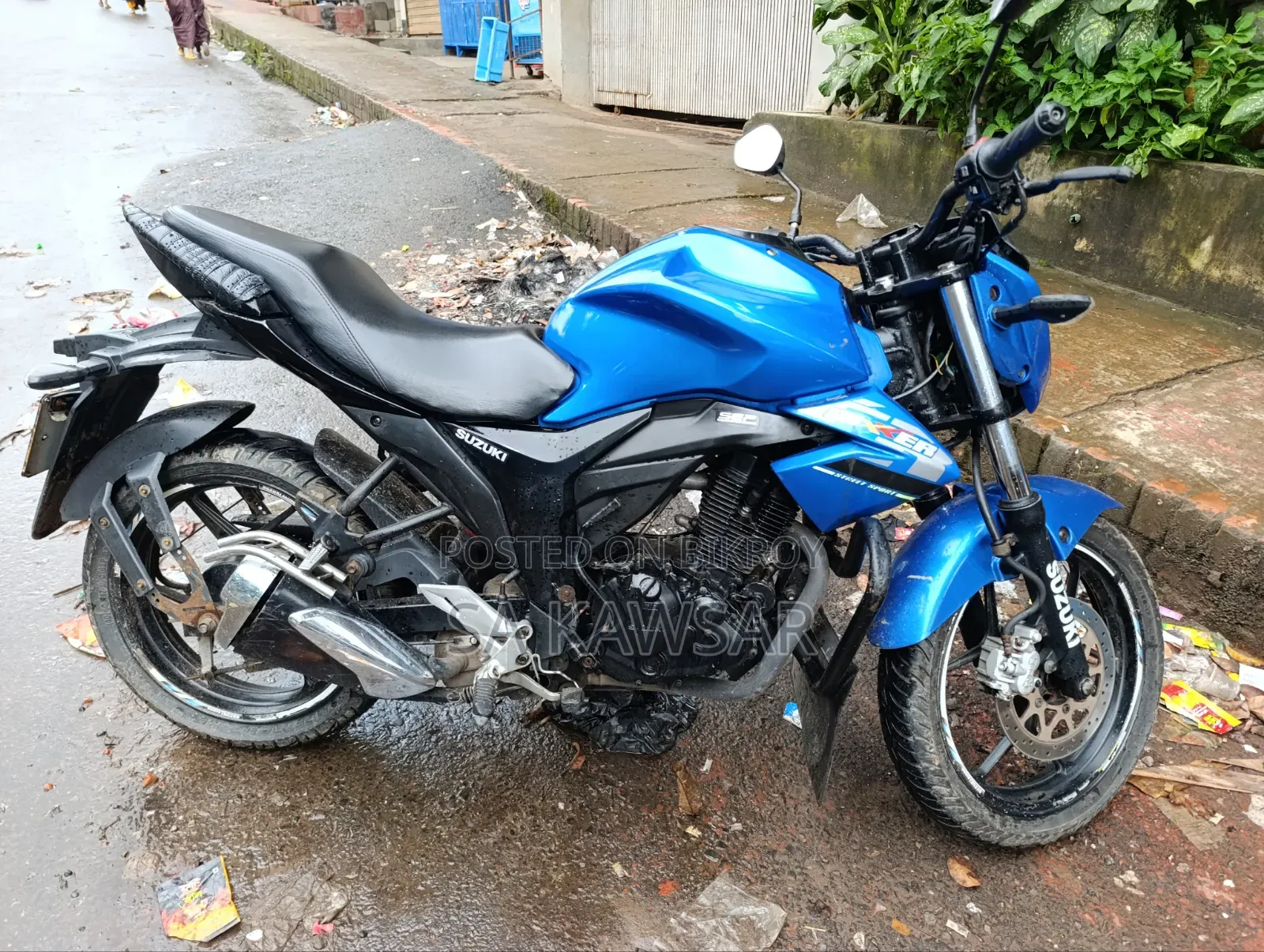 Suzuki Gixxer Monotone 2019 Blue