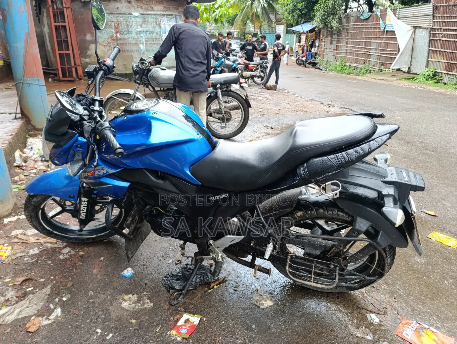 Suzuki Gixxer Monotone 2019 Blue
