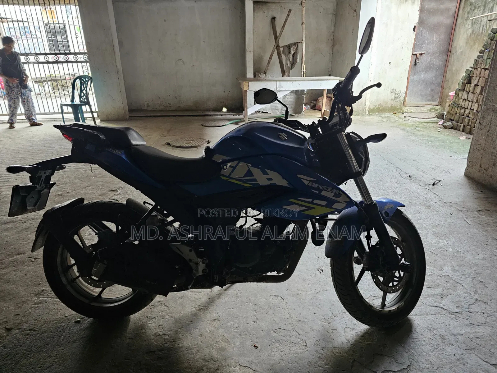 Suzuki Gixxer Fi ABS 2022 Blue