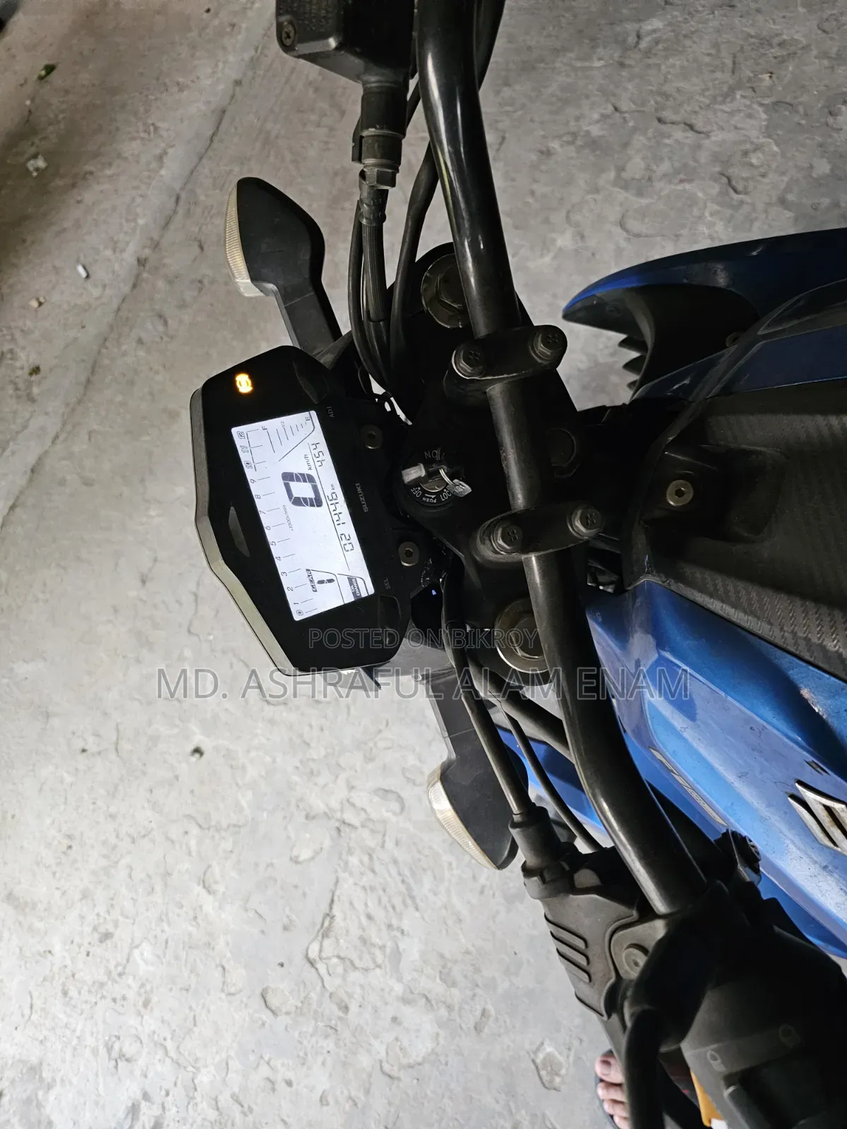 Suzuki Gixxer Fi ABS 2022 Blue